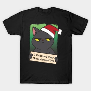 I Knocked Over The Christmas Tree T-Shirt